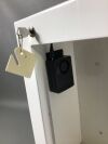 AED Defibrillator Wall Cabinet:  Includes Key and Alarm
Automatic external Defibrillator Cabinet