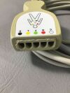 AMC 5-Lead ECG Trunk Cable:   5-Lead ECG Trunk Cable
(some damage to lead port front piece)