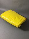 CHEMMAX 4 Yellow Chemical Protective Coveralls:  Box of 6
Coveralls with Hood and Boot
Extended Zipper, Single STM Flap, Elas. Hood face a