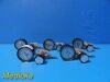 ABBOTT LABS 5X Abbott Lab B88 Sorenson Vacuum Regulators W/ Ohmeda Suction Connector
