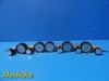 ABBOTT LABS 5X Abbott Lab B88 Sorenson Vacuum Regulators W/ Ohmeda Suction Connector