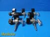 ABBOTT LABS 5X Abbott Lab B88 Sorenson Vacuum Regulators W/ Ohmeda Suction Connector