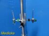 BIRD Air-Oxygen Blender 03800A W/ Stand, O2 Flowmeter & Water Bag Pole