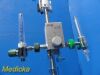 BIRD Air-Oxygen Blender 03800A W/ Stand, O2 Flowmeter & Water Bag Pole