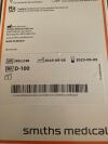 SMITH MEDICAL D-100 Level 1 Normnic IV Fluid Administration Set Box of 10.