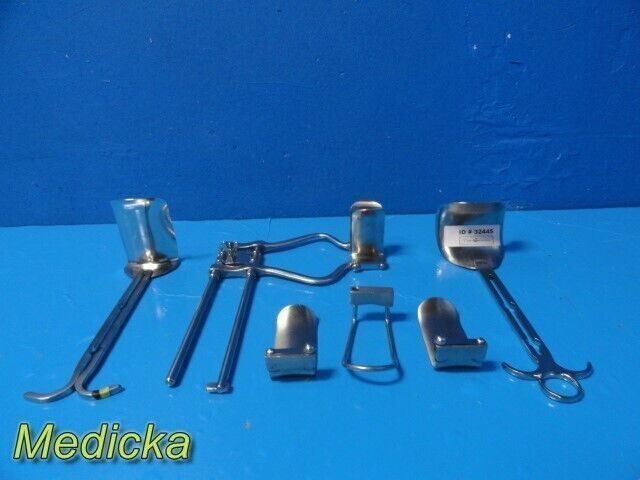 GRIESHABER H.R  Gibson Balfour Abdominal Retractors W/ Center & Side Blades