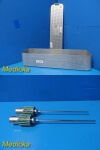 2X Intuitive Surgical DaVinci 372010-02 & 372011-02 Rigid Scopes W/ Case