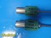 2X Intuitive Surgical DaVinci 372010-02 & 372011-02 Rigid Scopes W/ Case