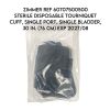 ZIMMER REF 60707500500 STERILE DISPOSABLE TOURNIQUET CUFF, SINGLE PORT, SINGLE BLADDER, 30 IN. (76 CM) EXP 2027/08