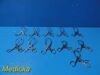 PILLING 11X  Richards V.Muller Zimmer Assorted Debakey GELPI Retractor Set