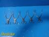 PILLING 11X  Richards V.Muller Zimmer Assorted Debakey GELPI Retractor Set