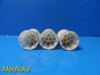 THERMO SCIENTFIC Lot of 3 Fisher Thermo IEC Centrifuge Bucket Inserts Ref 04-974-007G