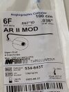 CORDIS AR II MOD  534-643T   Exp.2023-08   (Z3) AR II MOD