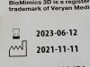BIOMIMICS Vascular Stent System  142122-13   Exp.2023-06   (B4) Vascular Stent System