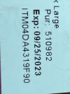 NUVASIVE FormaGraft  5010125   Exp.2023-09   (A22) FormaGraft
