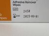 SMITH & NEPHEW 2 Boxes (50/Box) Uni-Solve  Adhesive Remover Wipes 402300   Exp.2025-09  & 2027-10 (A10) Uni-Solve