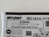 STRYKER Round Fluted Soft Touch Bur 2.0Mm  5820-010-120  Exp.2024-12 to 2026-01   (a8) Round Fluted Soft Touch
