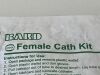 BARD Lot of 3 Female Cath Kit  0035720  Exp.2023-01   (G1#2) Female Cath Kit