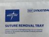 MEDLINE Lot of 6 Suture Removal Tray  DYNJ07254A  Exp.2021-07   (F8) Suture Removal Tray