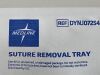 MEDLINE Lot of 57  Suture Removal Tray  DYNJ07254A Exp.2022-03   (F8) Suture Removal Tray