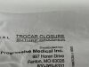 PROGRESSIVE MEDICAL Lot of 7  Trocar Closure  PMITCSG  Exp.2022-03   (F6) Trocar Closure