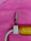 CANDY CANE Stirrups Set Leg Holders Pair w/ Pads Medical Surgical Gynecological