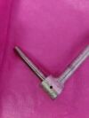 CANDY CANE Stirrups Set Leg Holders Pair w/ Pads Medical Surgical Gynecological