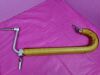 CANDY CANE Stirrups Set Leg Holders Pair w/ Pads Medical Surgical Gynecological