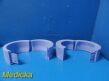 2X AES Inc Drager Medical Anesthesia System CASTrGARD Wheel Guards