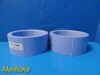 2X AES Inc Drager Medical Anesthesia System CASTrGARD Wheel Guards