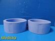 2X AES Inc Drager Medical Anesthesia System CASTrGARD Wheel Guards