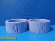 2X AES Inc Drager Medical Anesthesia System CASTrGARD Wheel Guards