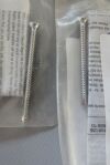STRYKER Ref: 338645 (qty. of 1) & 338650 (qty. of 2) Cortex Screw S.T. 3.5mm x 45mm & 3.5 x 50mm, Lot of 3