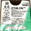 ETHICON REF 1698G, ETHILON POLYAMIDE 6, BLACK MONOFILAMENT NON-ABSORBABLE SUTURE, EXP 2024-11