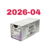 ETHICON REF J503G, COATED VICRYL POLYGLACTIN 910, UNDYED BRAIDED ABSORBABLE SUTURE, EXP 2026-04