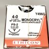 ETHICON REF Y496G, MONOCRYL UNDYED MONOFILAMENT ABSORBABLE SUTURE, EXP 2024-08