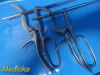 WECK 4X  Tydings Tonsil Snares W/ Wire 6⅝"; Chrome Finish; Kerrison Handle