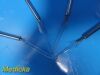 WECK 4X  Tydings Tonsil Snares W/ Wire 6⅝"; Chrome Finish; Kerrison Handle
