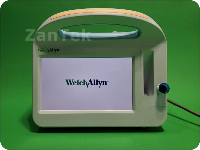 WELCH ALLYN 6000 Series Vital Signs Monitor Masimo SPO2, NIBP, Temp, Recorder, Stand and Accessories