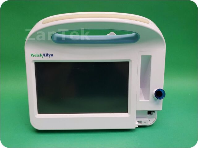 WELCH ALLYN 6000 Series Vital Signs Monitor Masimo SPO2, NIBP, Temp, Recorder, Stand and Accessories