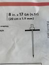 AVANOS ON-Q T-Peel Introducer Needle 8" x 17G  ACC03   Exp.2023-02  (B15 ) On-Q T-Peel Introducer Needle