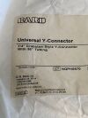 BARD Lot of 3 Universal Y-Connector   0070770 (M40) Universal Y-Connector