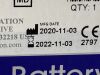 BIOMET Intelligent System Battery 72-1010  Exp.2022-11  (J20) Intelligent System Battery