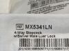 SMITHS MEDICAL Lot of  3   4 -Way Stopcock MX-5341LN  Exp.08- 2021  (K34) 4-Way Stopcock