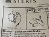 STERIS BioVac Direct Suction Device 00711513  Exp.2025-05  (J21) BioVac Direct Suction Device