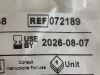 BARD Lot of 2 Channel Drain 072189 Exp.2026-08  (B14) Channel Drain