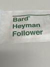 BARD Heyman Follower 24Fr. 021324  Exp.2022-08  (G3) - 2 Available Heyman Follower 24Fr.