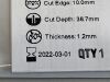 STRYKER Lot of 2 Ezout Blade Pack 56mm 7812-056-001K  Exp. 03-2022 (E7) Ezout Blade Pack 56mm