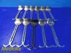 UNBRANDED 11X Grieshber Blafour Retractor Center   Blades 2.5" Wide, 1-5/8" Deep