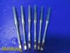 BD 6X  V. Mueller 0S4295-011,VM81-4731 Hibbs Osteotomes, Curved Blade, 9.5